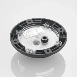 Lindby LED vloerlamp Huban, 15 cm, 4-lamps, antraciet