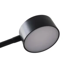 Lindby LED vloerlamp Maori, 140 cm, zwart, CCT, dimbaar