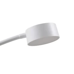 Lindby LED vloerlamp Maori, wit, metaal, CCT, dimbaar