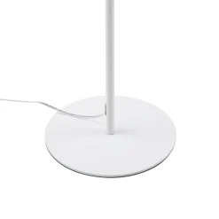 Lindby LED vloerlamp Maori, wit, metaal, CCT, dimbaar