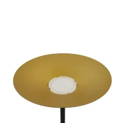 Lindby LED vloerlamp Norvind, zwart, metaal, 1-lamp