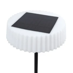 Lindby LED vloerlamp Samine, zwart, metaal, dimbaar