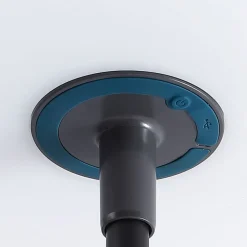 Lindby LED vloerlamp Samine, zwart, metaal, dimbaar