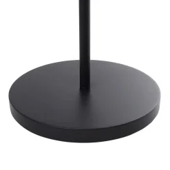 Lindby LED vloerlamp Samine, zwart, metaal, dimbaar