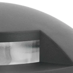 Lindby LED vloerspot Cormac, 1-lamp, Ø 21 cm, IP67