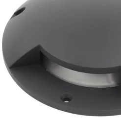 Lindby LED vloerspot Cormac, 2-lamps, Ø 21 cm, IP67