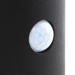 Lindby LED wandlamp Amren, zwart, ABS, sensor