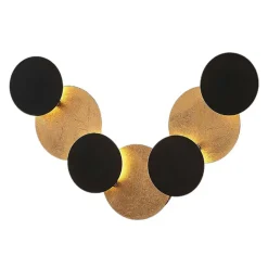 Lindby LED wandlamp Grazyna, 72 cm, 7-lamps, verstelbaar