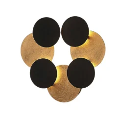 Lindby LED wandlamp Grazyna, 72 cm, 7-lamps, verstelbaar