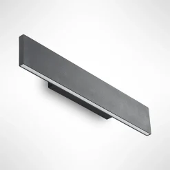 Lindby LED wandlamp Ignazia, 47cm, zwart, metaal, omhoog/omlaag