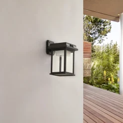 Lindby LED wandlamp Latarka, hoogte 27,5 cm, sensor