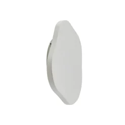 Lindby LED wandlamp Nielson, wit, gips, 30 x 30 cm