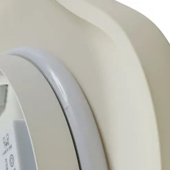 Lindby LED wandlamp Nielson, beige, gips, 30 cm hoog