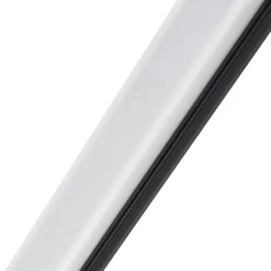 Lindby LED wandlamp op zonne-energie Laarni, dimbaar, IP54, zwart