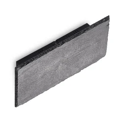 Lindby LED wandlamp Peetu, 22 cm lang, leisteen, dimbaar