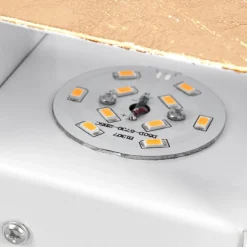 Lindby LED wandlamp Quentin, 9 cm breed, goudkleurig, metaal