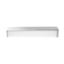 Lindby LED wandlamp Ranik, 40 cm, aluminiumkleurig, metaal