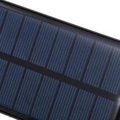 Lindby LED wandlamp Rikard, zwart, roestvrij staal