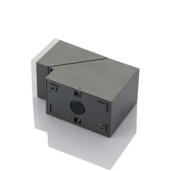 Lindby LED wandlamp Sally, 15 cm, antraciet, IP54