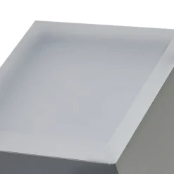 Lindby LED wandlamp Sally, 22 cm, grijs, IP54, sensor