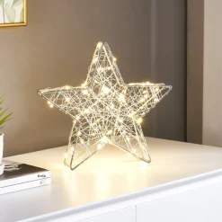 Lindby Lepita LED lichtster 80-lichts