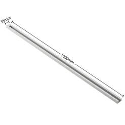 Lindby Linaro stroomrail, 1 m, wit, 1-fase railsysteem