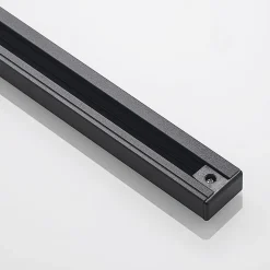 Lindby Linaro stroomrail, 1 m, zwart, 1-fase railsysteem