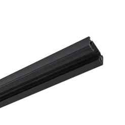 Lindby Linaro stroomrail, 2 m, zwart, 1-fase railsysteem