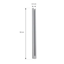 Lindby Linaro stroomrail, 50 cm, wit, 1-fase railsysteem