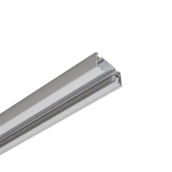 Lindby Linaro stroomrail, 50 cm, wit, 1-fase railsysteem