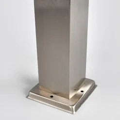 Lindby Lorian tuinpadverlichting, 100 cm, roestvrij staal, IP44, E27