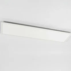 Lindby Luay LED paneel, 120 x 30 cm, wit, 3000-6000K
