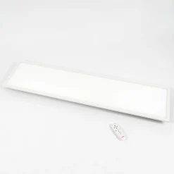 Lindby Luay LED paneel, 120 x 30 cm, wit, 3000-6000K