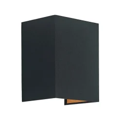 Lindby Lukani wandlamp, hoekig