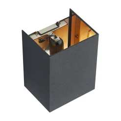 Lindby Lukani wandlamp, hoekig