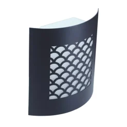 Lindby Mailo aluminium buitenwandlamp, grijs