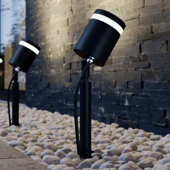 Lindby Margrit prikspot, donkergrijs