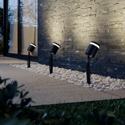 Lindby Margrit prikspot, donkergrijs