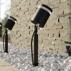 Lindby Margrit prikspot, donkergrijs