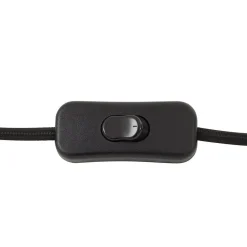 Lindby Mayumi tafellamp, hoogte 31 cm, hout, textiel