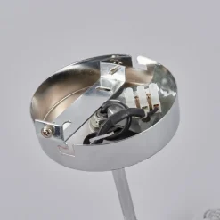 Lindby Melia plafondlamp, paars/roze/oranje, textiel, Ø56cm