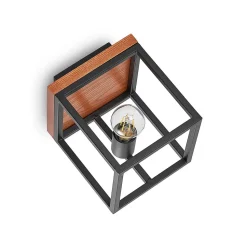 Lindby Miravi wandlamp met houtelement