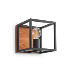 Lindby Miravi wandlamp met houtelement