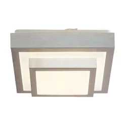 Lindby Mirco LED plafondlamp, hoekig, 27 cm