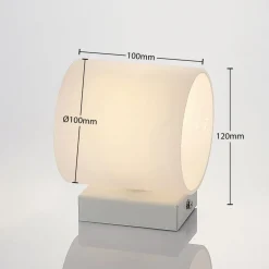 Lindby Nanda wandlamp, rond