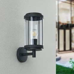 Lindby Ojali buitenwandlamp, lantaarn