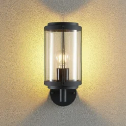 Lindby Ojali buitenwandlamp, lantaarn