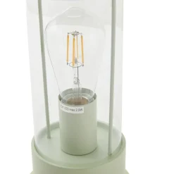 Lindby oplaadbare tafellamp Yvette, groen, IP44, touchdimmer