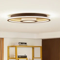 Lindby Pekela LED plafondlamp, rond, 59 cm