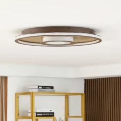 Lindby Pekela LED plafondlamp, rond, 59 cm